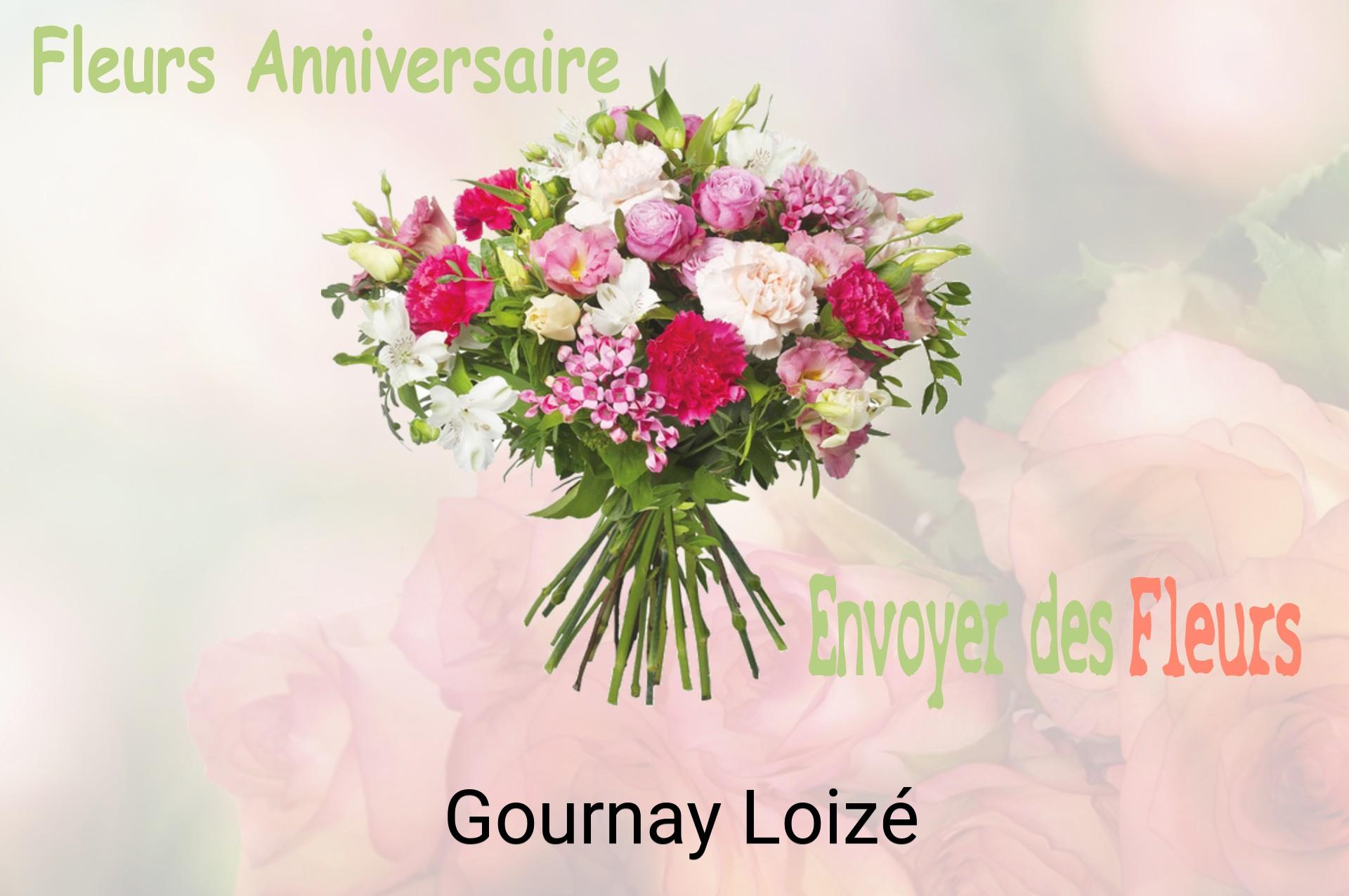 Bouquet de fleurs d’anniversaire livré à Gournay-Loizé